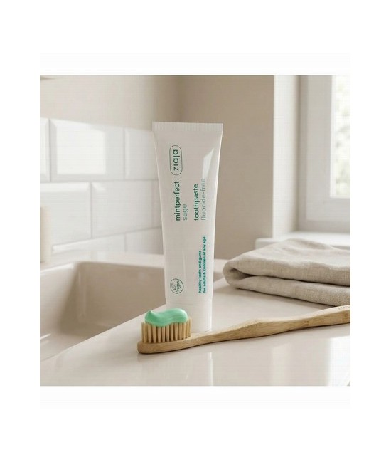 ZJ.MINTPERFECT DENTRIFRICO SALVIA SIN FLUOR 75 ML.