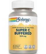Solaray Super C Buffered es un complemento alimenticio de vitamina C altamente absorbible y fácil de digerir. Formulado con una