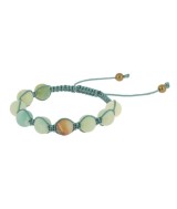 Amazonita - Certeza
Asociada a los chakras del corazón, la garganta y el tercer ojo, de esta piedra se dice que equilibra las 