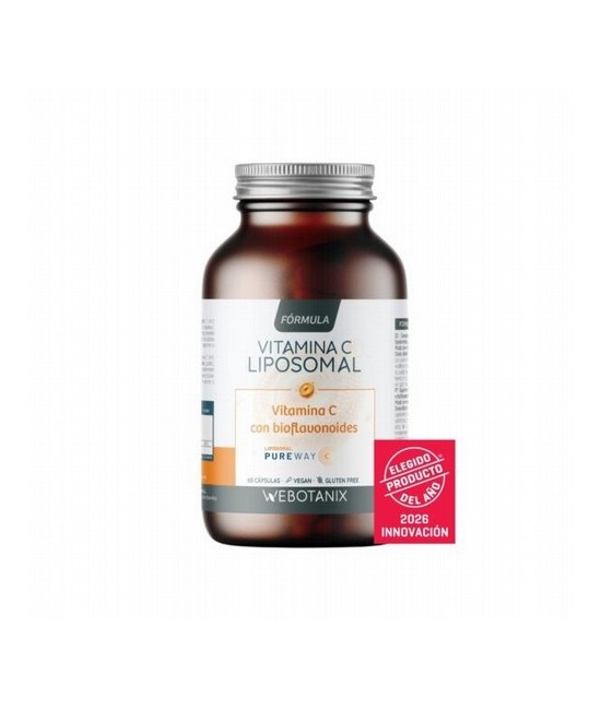 Vitamina C Liposomal Fórmula es un complemento alimenticio a base de vitamina C liposomada (PureWay-C®) y bioflavonoides cítric