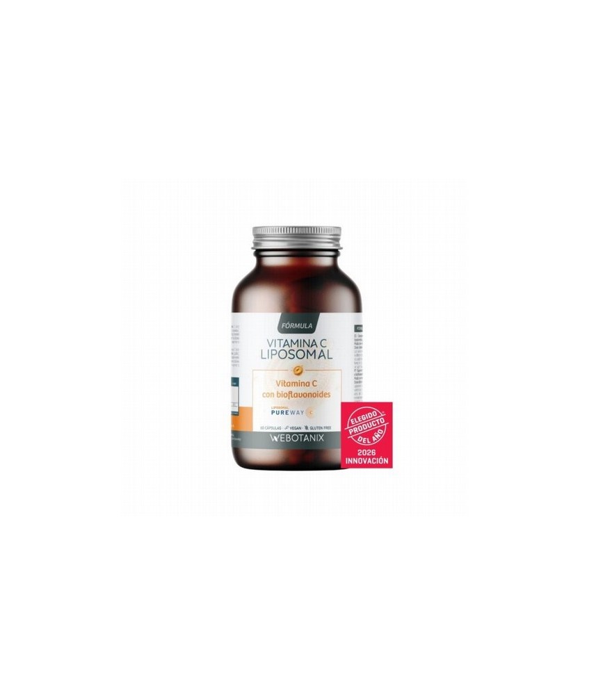 Vitamina C Liposomal Fórmula es un complemento alimenticio a base de vitamina C liposomada (PureWay-C®) y bioflavonoides cítric