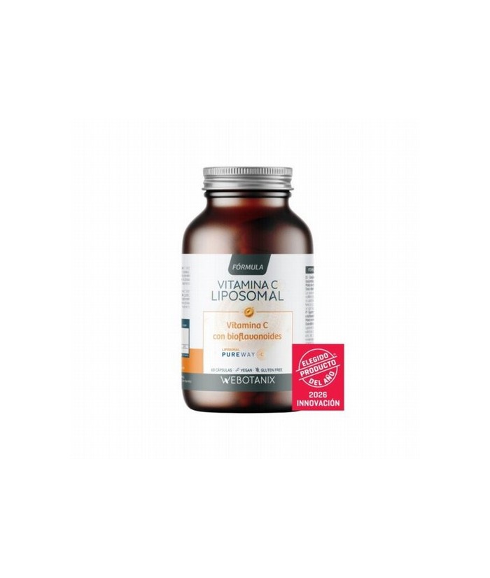 Vitamina C Liposomal Fórmula es un complemento alimenticio a base de vitamina C liposomada (PureWay-C®) y bioflavonoides cítric