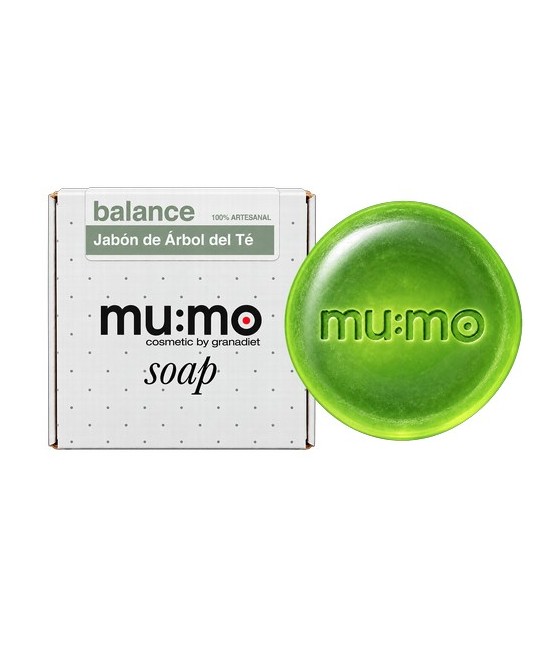 MU.JABON BALANCE ACNE ARBOL TE 80 GR.