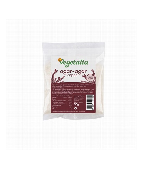 Es la gelatina marina de más alta calidad. Esta fibra soluble extraída del alga Gelidium sesquipedale, tiene sabor neutro. Por 