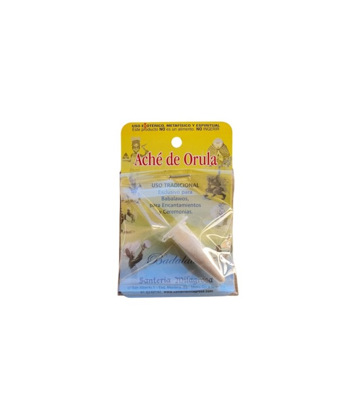 El Aché de Orula, Polvo de Orula o Iyefá (Polvo de Ifá), es el polvo divino utilizado en la bandeja de Ifá para efectuar las ma