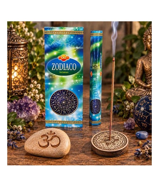 Incienso Zodiaco lo que hace es que a través de su aroma incide en cada rasgo particular del astro, buscando posibles desequili