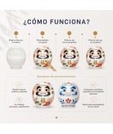 TZ.DARUMA PARA PINTAR PERSONALIZAR 12 CM.