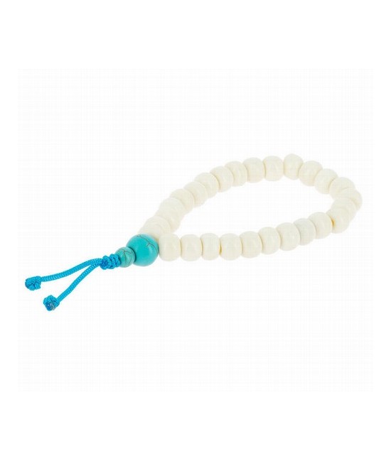 TZ.PULSERA MALA HUESO BLANCO