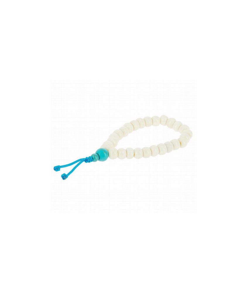 TZ.PULSERA MALA HUESO BLANCO
