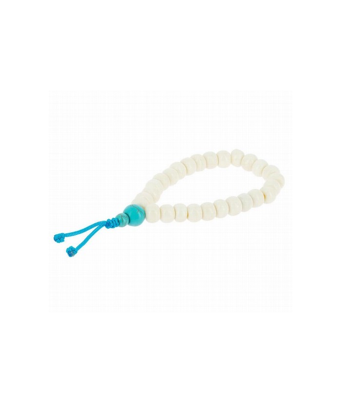 TZ.PULSERA MALA HUESO BLANCO