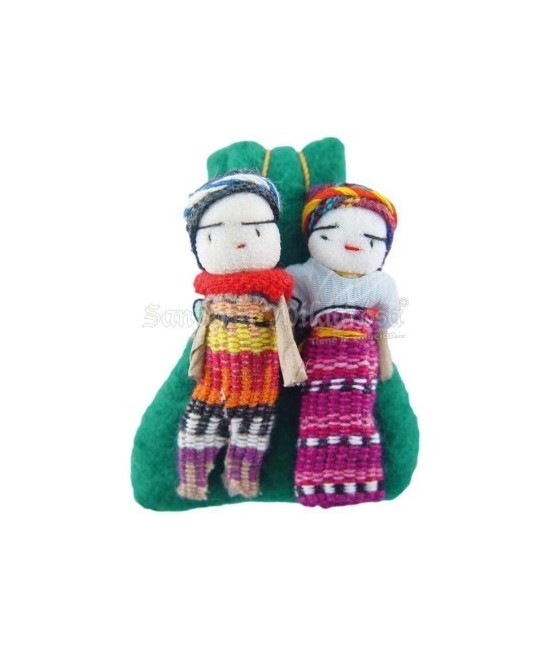 Amuleto Fetiches Pareja del Amor (Blanco) (Quitapenas) (Atraer) (Con Explicacion)
