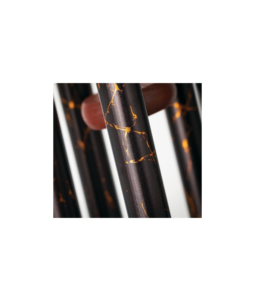 TZ.CAMPANA VIENTO DECOR VETAS ORO