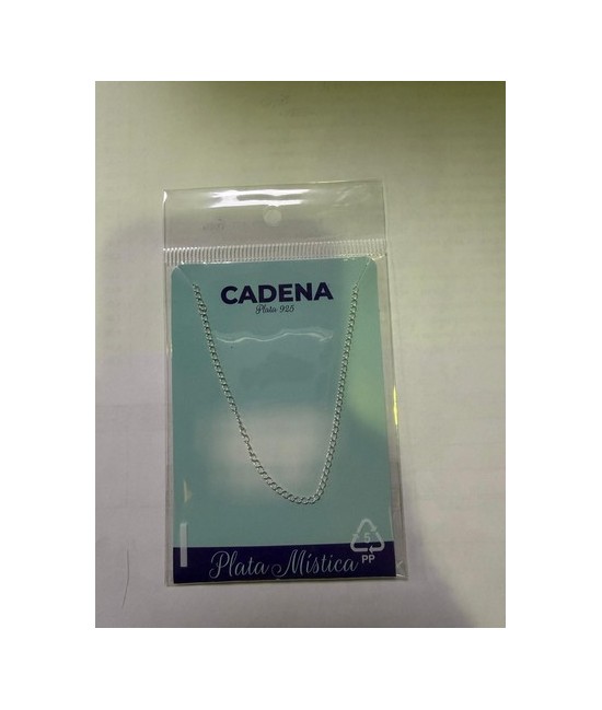MS.CADENA PLATA ESLABON REDONDO 40 CM.