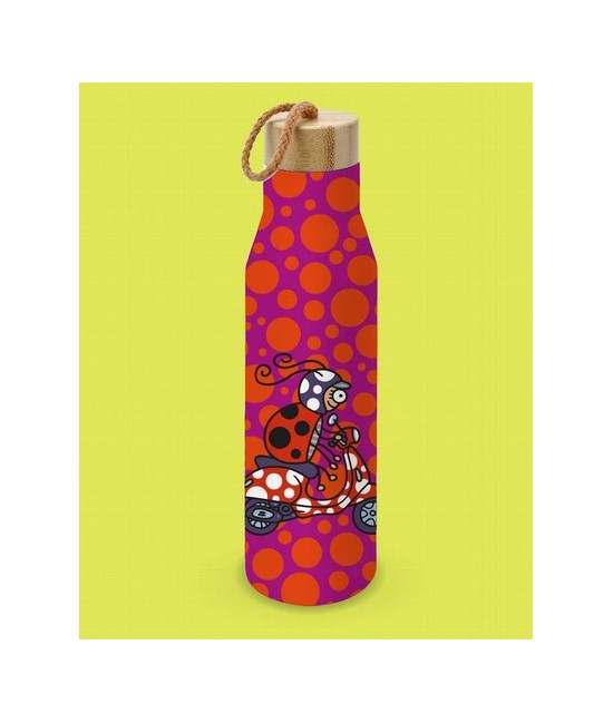 Botella de acero inoxidable 0,50l Marymoto. ¡Llévatela de paseo!