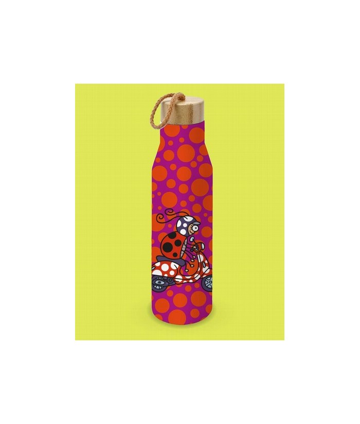 Botella de acero inoxidable 0,50l Marymoto. ¡Llévatela de paseo!