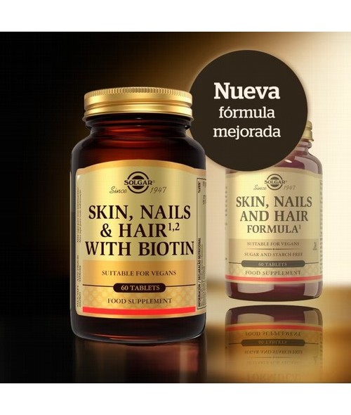 Complejo 100% vegano que aporta nutrientes esenciales para cuidar la piel, el cabello y las uñas desde dentro y apoyar tu belle