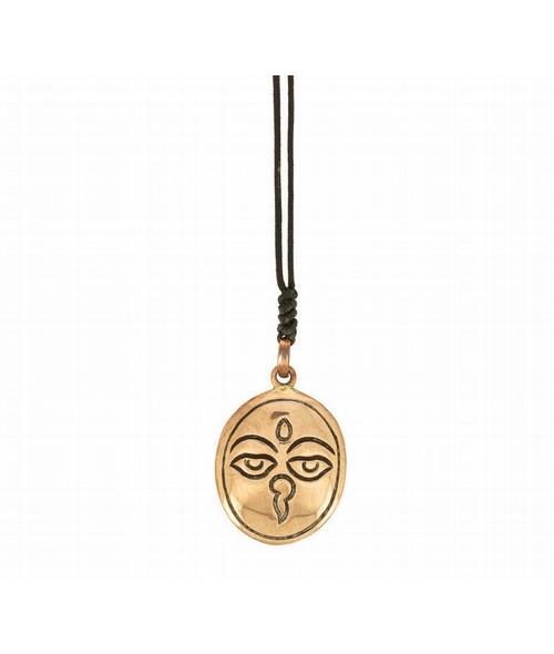 TZ.COLGANTE COBRE OJOS BUDA TIBETANO