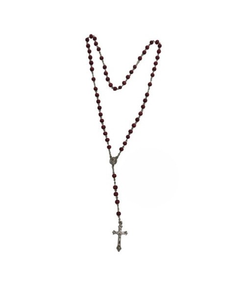 MS.ROSARIO VIRGEN FATIMA PETALO ROSA 6 MM