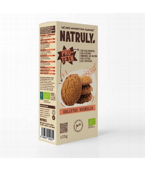 NY.GALLETA PROTEICA VAINILLA 125 GR.