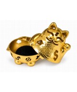 IN.INCENSARIO MANEKI NEKO DORADO 4,9 CM.