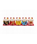 Surtido de 5 Maneki-neko de colores en resina para tiendas de regalos y revendedores
Descripción


Set de 5 figuritas Manek