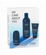 Set compuesto por:

- Gel de ducha para hombre hidratante y refrescante 300 ml

- Crema facial para hombre SPF6 50 ml

- 