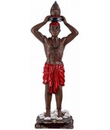 Figura Elegua o Elegguá. orisha mayor
Fabricado en resina de gran calidad
Pintado a mano