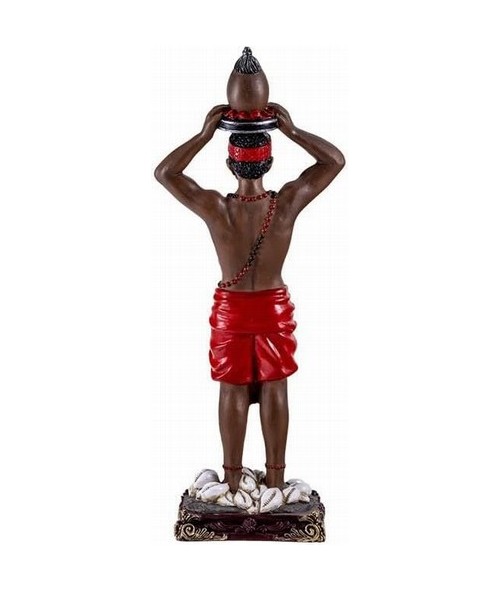 MS.FIGURA ELEGGUA RESINA 30 CM.