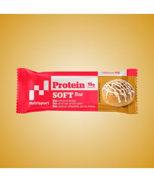 NS.PROTEICAS SOFT CANELA ROLL 25 BARRITAS NEW