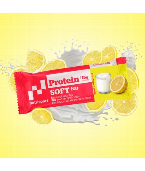 NS.PROTEICAS SOFT YOGUR LIMON 25 BARRITAS NEW