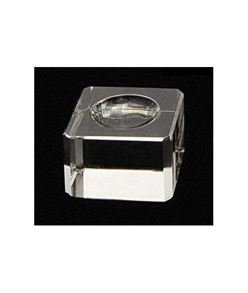 
Soporte de Vidrio transparente - Soporte - Presentación para exponer las esferas.

Medida: 23 x 23 x 15 mm.

Los pedestal