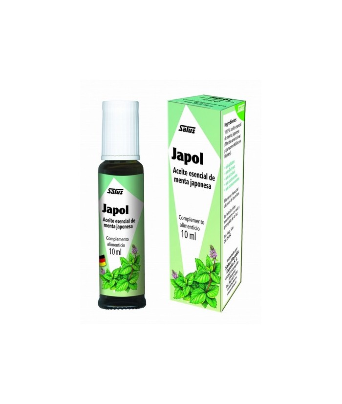 
Cien por cien aceite esencial de menta japonesa

100 % aceite esencial de menta japonesa 
Oleum Menthae arvensis variatio 