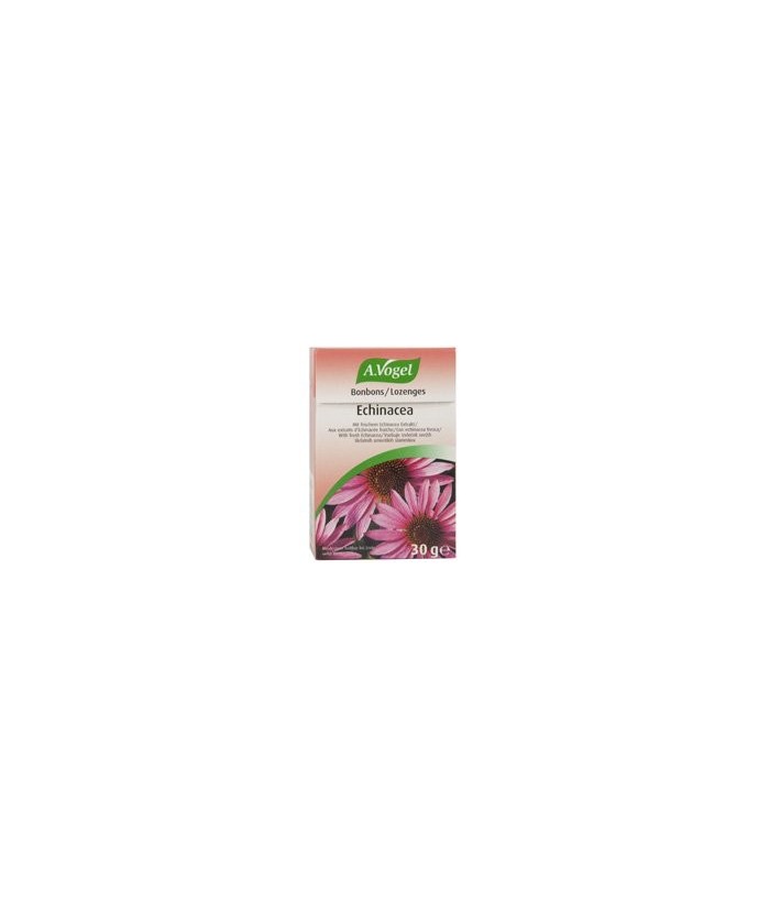 Deliciosos caramelos rellenos con extracto de echinacea fresca de cultivo biológico. 
Ingredientes:
Jarabe de glucosa, azúcar