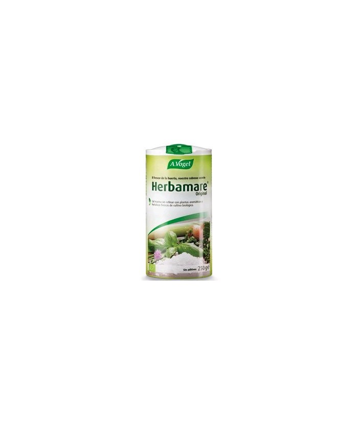 Herbamare® es una deliciosa mezcla de sal marina, hortalizas frescas, hierbas aromáticas y de alga marina kelp. Utilizada por m