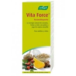 VitaForce® es un tónico multivitamínico natural adecuado para niños, adultos y ancianos.
Su equilibrada fórmula a base de cere