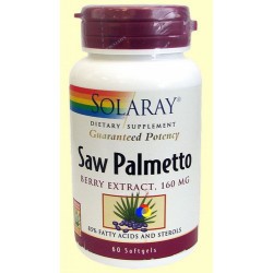 Saw Palmetto - 60 perlas

Descripción
El Saw Palmetto de potencia garantizada de Solaray® (Guaranteed Potency) contiene un c