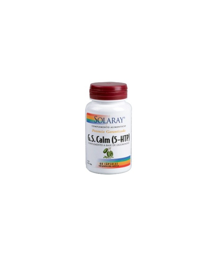 G.S. Calm (5-HTP) -  60 cápsulas vegetales

Descripción
Complemento alimenticio a base de leguminosa Griffonia simplicifolia