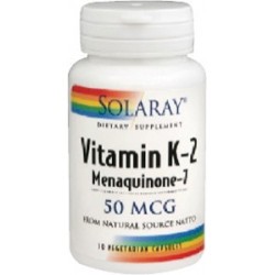 Vitamina K2 (menaquinone7) - 30 cápsulas

Descripción
La Menaquinona 7 obtenida de la soja fermentada (Natto), es la forma m
