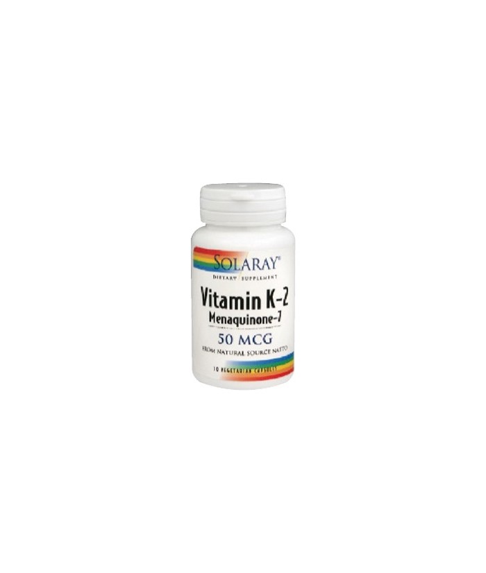 Vitamina K2 (menaquinone7) - 30 cápsulas

Descripción
La Menaquinona 7 obtenida de la soja fermentada (Natto), es la forma m