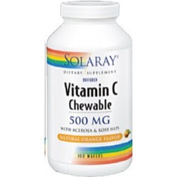 Vitamina C masticable naranjaREF. 44905
Vitamina C 500 mg - 100 comprimidos masticables naranja

Descripción
Vitamina C mas