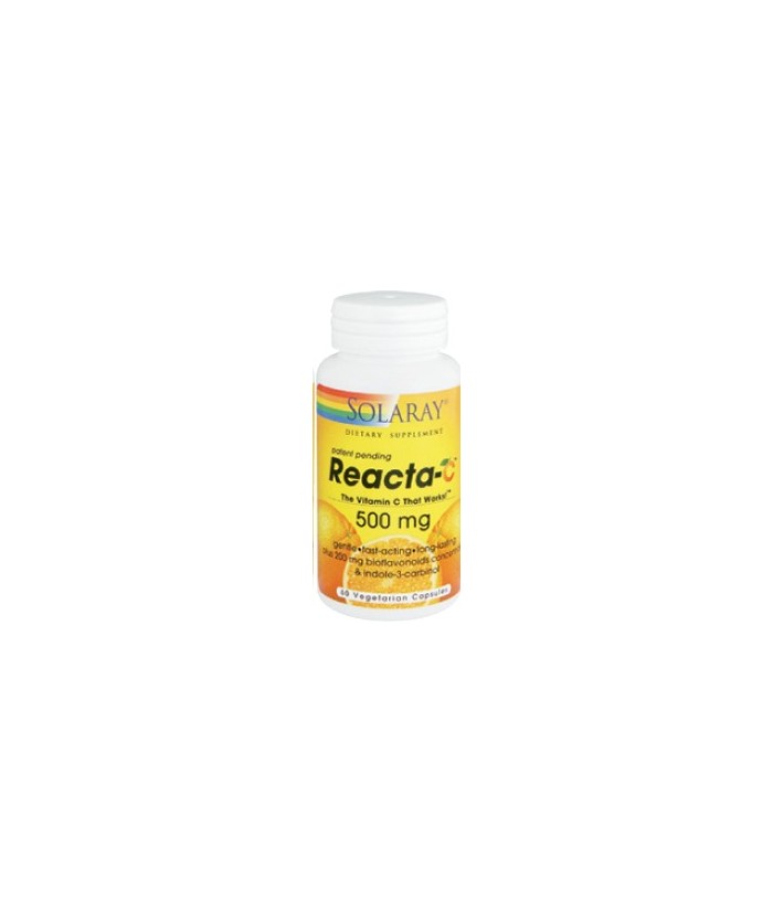 Reacta C - 500 mg. - 60 cápsulas

Descripción
Reacta-C es una formulación altamente avanzada que proporciona ascorbato cálc