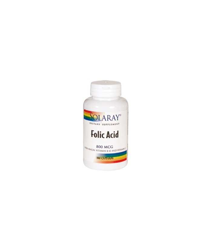 Folic Acid 800 mg. - 100 cápsulas

Descripción
Las mujeres que siguen dietas saludables con cantidades adecuadas de ácido fó