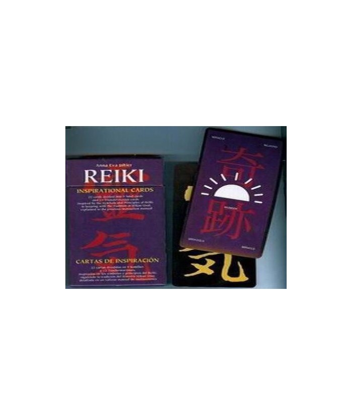22 cartas divididas en 9 semillas y 13 transformaciones, inspiradas en los símbolos y principios del reiki, siguiendo la tradic