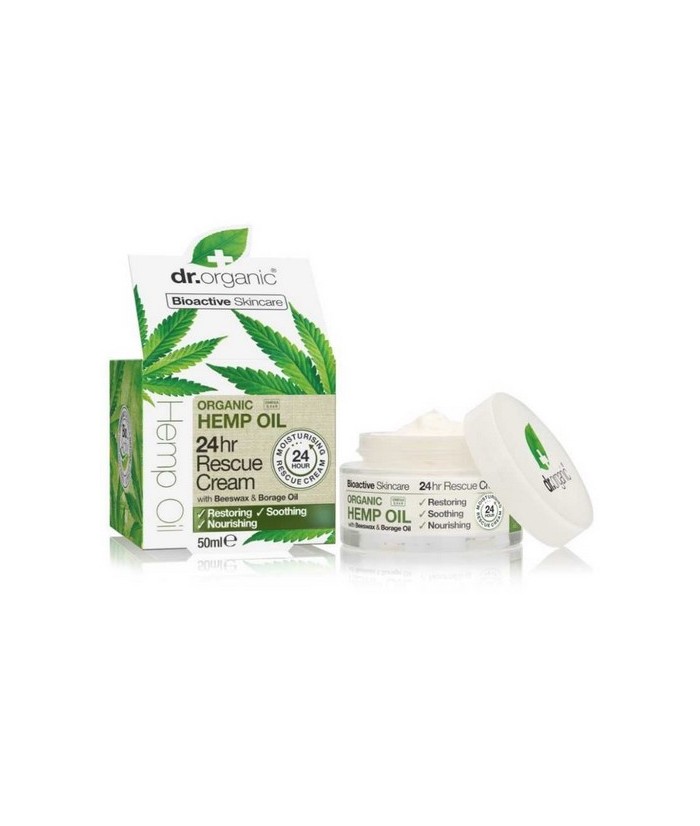 Hemp oil 24 hr rescue cream
El aceite de cáñamo orgánico, es rico en ácidos grasos esenciales y Omega 3, 6 y
9, esenciales pa
