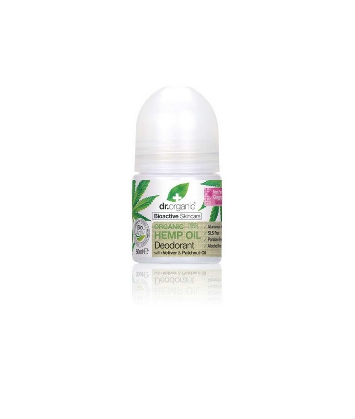 Hemp Oil Deodorant
Un desodorante en crema líquida en roll-on, suave y muy eficaz, que
proporciona beneficios de cuidado de l