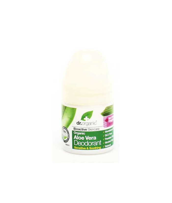 Aloe Vera Deodorant
Desodorante líquido en roll-on, desinfectante y antibacteriano, con
beneficios impresionantes para el cui
