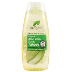 Aloe Vera Body Wash
Un refrescante gel de ducha o baño a base de Aloe
Vera Orgánica, conocido por sus beneficios calmantes.

