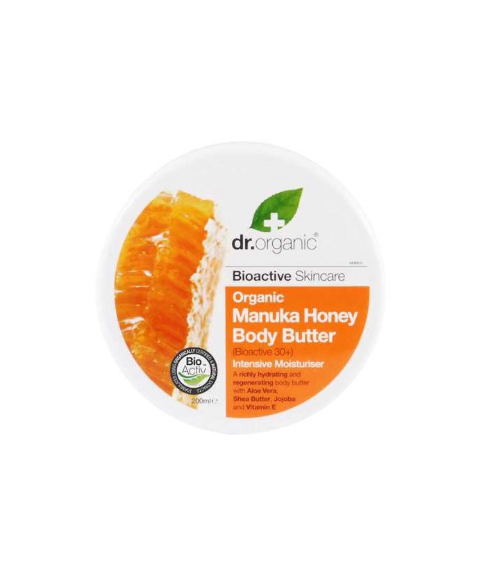 Manuka Honey Body Butter
Una rica crema natural profundamente hidratante, que contiene una
mezcla de Miel de Manuka Orgánica,
