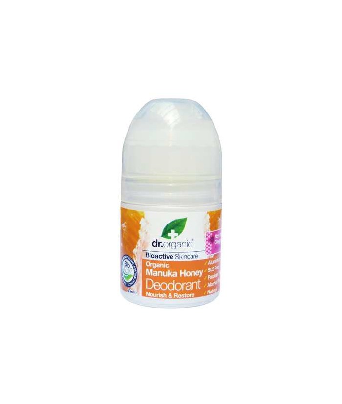 Manuka Honey Deodorant
Desodorante antibacteriano en crema líquida roll-on, proporcionando una
serie de beneficios de cuidado