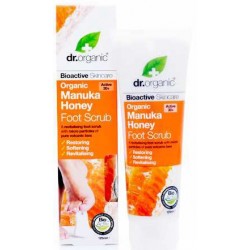 Manuka Honey Foot Scrub
Exfoliante para pies altamente efectivo revitalizante, Limpia,
tonifica, absorbe impurezas de la piel